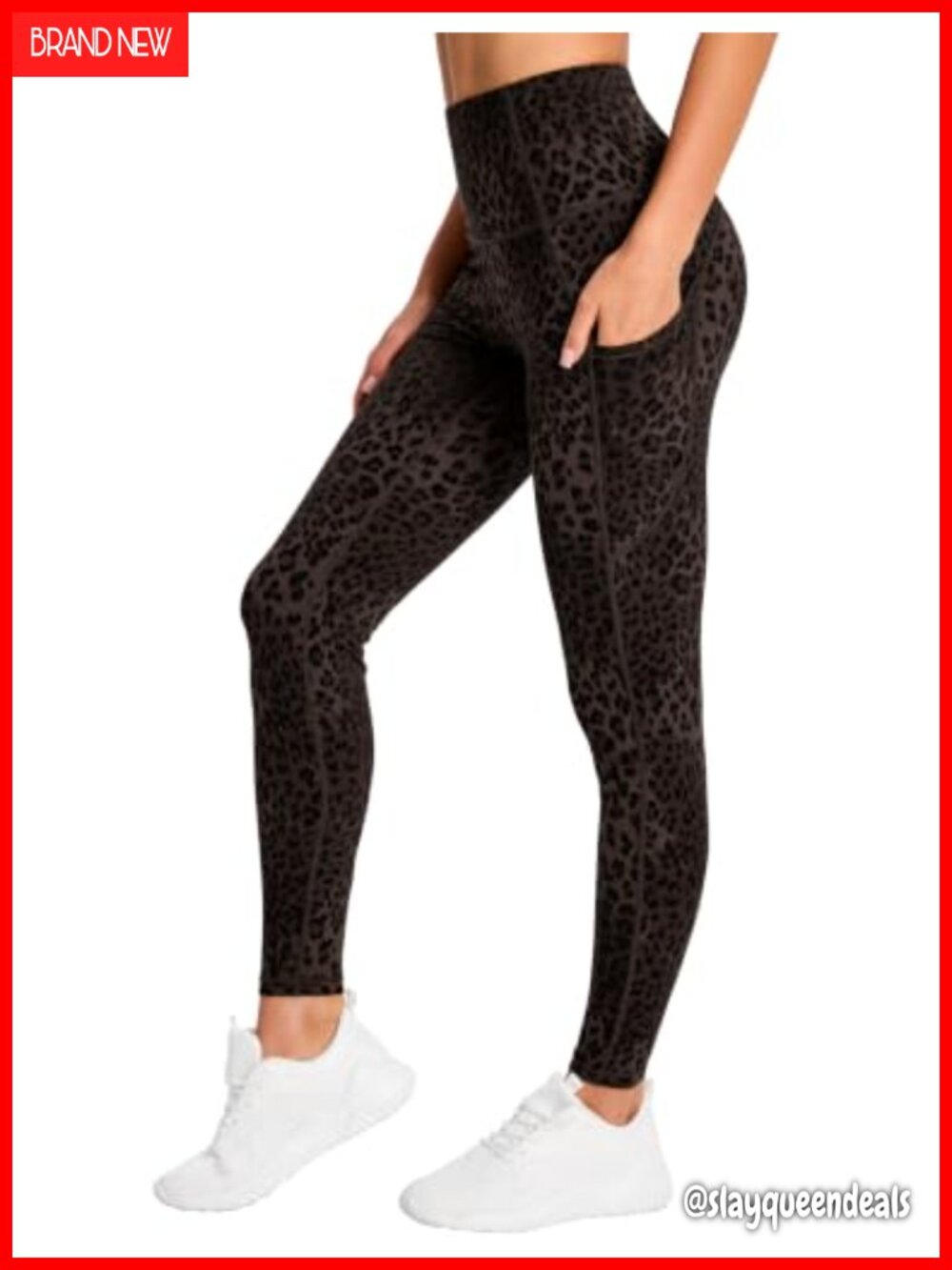 Women's High Waist Yoga Pants Tummy Control Workout Leggings